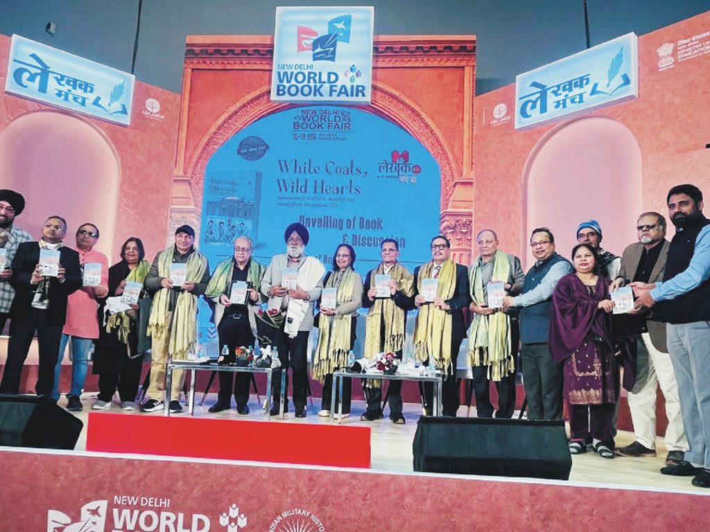 ਡਾ. ਰੰਧਾਵਾ ਦੀ ਨਸ਼ਾਖੋਰੀ ਬਾਰੇ ਪੁਸਤਕ ‘ਚਿੱਟੇ ਲੀੜੇ ਜੰਗਲੀ ਹਿਰਦੇ* ਵਿਸ਼ਵ ਪੁਸਤਕ ਮੇਲੇ ਵਿੱਚ ਲੋਕ ਅਰਪਣ