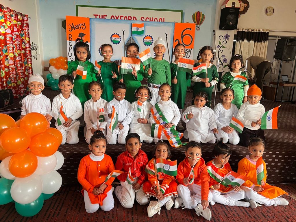 ‘ਆਕਸਫੋਰਡ ਸੰਸਥਾ ਨੇ ਧੂਮਧਾਮ ਨਾਲ ਮਨਾਇਆ ਗਣਤੰਤਰਤਾ ਦਿਵਸ