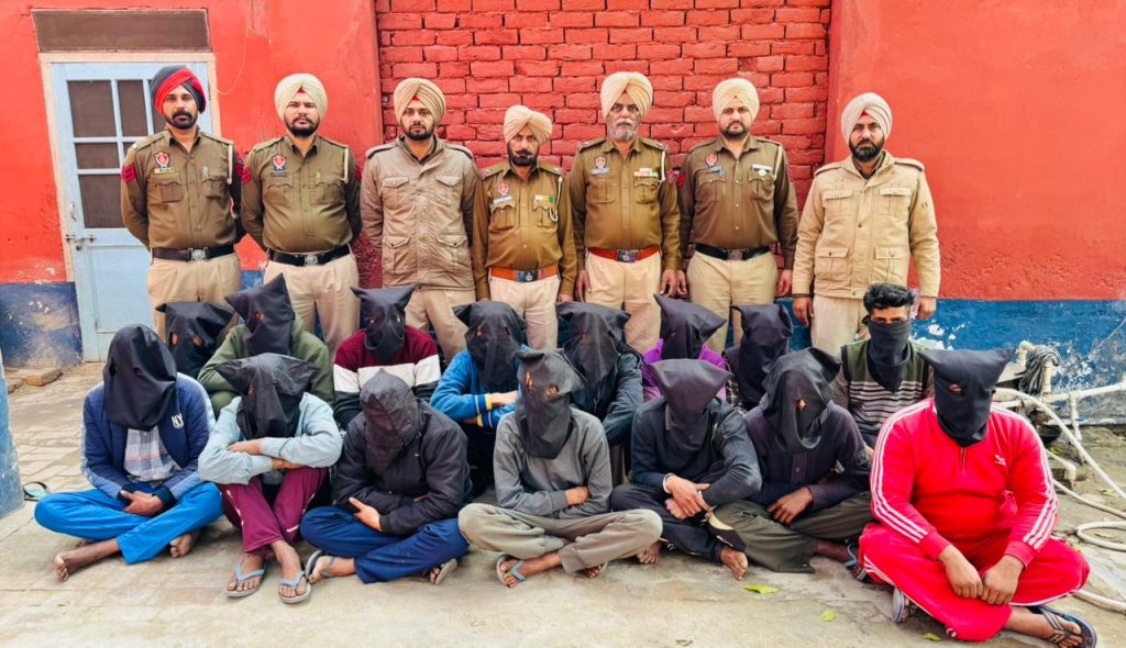 ਫਰੀਦਕੋਟ ਪੁਲਿਸ ਵੱਲੋਂ ‘ਆਪਰੇਸ਼ਨ ਪ੍ਰਹਾਰ