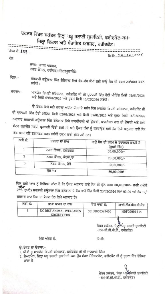ਸਮਾਜਸੇਵੀ ਅਰਸ਼ ਸਚਰ ਦੇ ਯਤਨਾਂ ਨੂੰ ਮਿਲੀ ਵੱਡੀ ਸਫਲਤਾ