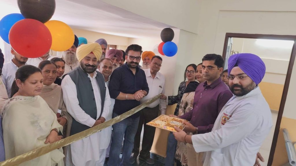 ਕੋਟਕਪੂਰਾ ਵਿੱਚ ਆਮ ਆਦਮੀ ਕਲੀਨਿਕ ਦਾ ਵਰਚੁਅਲ ਉਦਘਾਟਨ ਚੇਅਰਮੈਨ ਗੁਰਮੀਤ ਸਿੰਘ ਆਰੇਵਾਲਾ ਨੇ ਕਰਵਾਇਆ