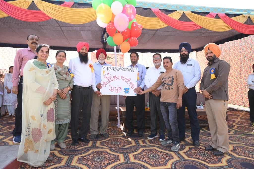 ਯਾਦਗਾਰੀ ਹੋ ਨਿੱਬੜਿਆ ਸ਼ਹੀਦ ਭਗਤ ਸਿੰਘ ਸਰਕਾਰੀ ਕਾਲਜ ਕੋਟਕਪੂਰਾ ਦਾ ਸਲਾਨਾ ਖੇਡ ਸਮਾਰੋਹ