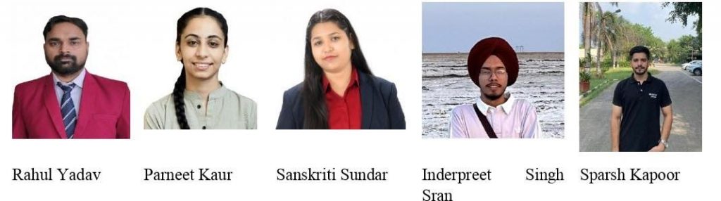 ਪੀਏਯੂ ਦੇ ਵਿਦਿਆਰਥੀਆਂ ਨੂੰ ਖੋਜ ਪ੍ਰੋਜੈਕਟਾਂ ਲਈ ਆਈਐਸਟੀਈ ਪੁਰਸਕਾਰ ਮਿਲੇ