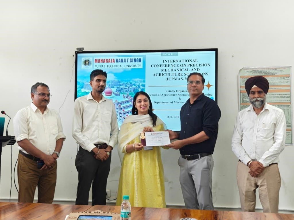 ਕੌਮਾਂਤਰੀ ਕਾਨਫਰੰਸ ਵਿਚ ਪੀ.ਏ.ਯੂ. ਦੇ ਮੌਸਮ ਵਿਗਿਆਨੀਆਂ ਅਤੇ ਵਿਦਿਆਰਥੀਆਂ ਨੇ ਆਪਣੀ ਛਾਪ ਛੱਡੀ