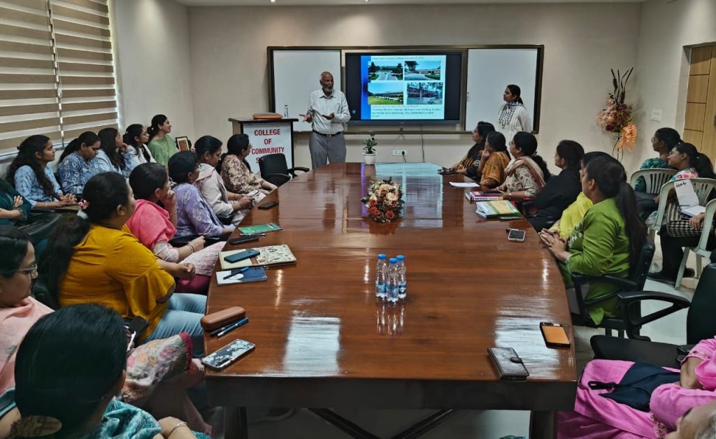 ਪੀ.ਏ.ਯੂ. ਵਿਖੇ ਉੱਘੇ ਭੋਜਨ ਮਾਹਿਰ ਦਾ ਉਤਸ਼ਾਹ ਵਰਧਕ ਭਾਸ਼ਣ ਕਰਵਾਇਆ ਗਿਆ