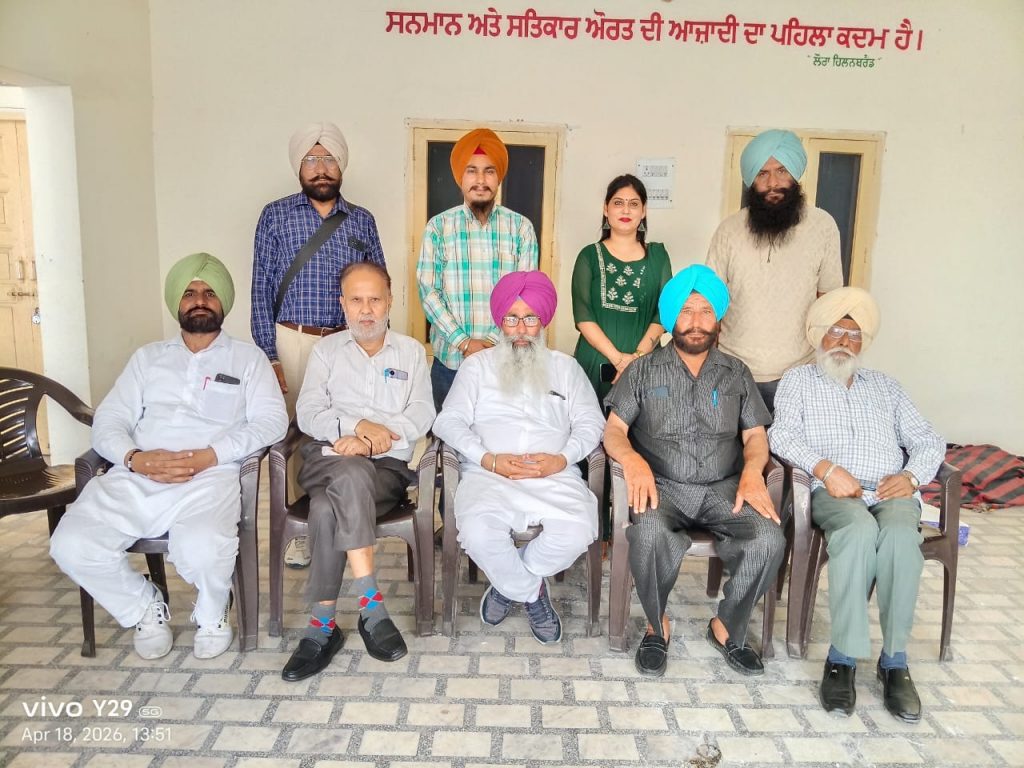 ਪ੍ਰੈੱਸ ਕਲੱਬ ਬਠਿੰਡਾ ਦਿਹਾਤੀ (ਰਜਿ) ਦੀ ਹੋਈ ਮਹੀਨਾਵਾਰ ਮੀਟਿੰਗ 