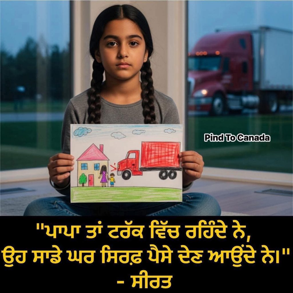 ਟਰੱਕ ਪਾਪਾ ??? ਰਿਸ਼ਤਿਆਂ ਦੀ ਗੈਰ ਹਾਜ਼ਰੀ