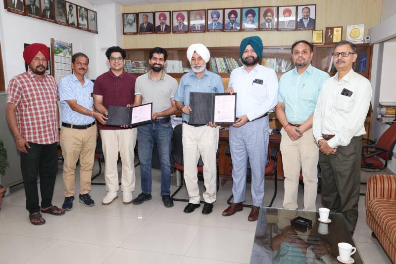 ਪੀ.ਏ.ਯੂ. ਨੇ ਮੈਟ ਟਾਈਪ ਨਰਸਰੀ ਸੀਡਰ ਤਕਨੀਕ ਦੇ ਪਸਾਰ ਲਈ ਲੁਧਿਆਣੇ ਦੀ ਕੰਪਨੀ ਨਾਲ ਸਮਝੌਤਾ ਕੀਤਾ