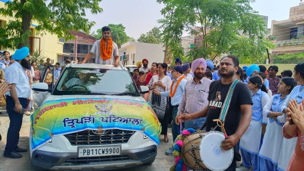 ਪੀ ਐਮ ਸ਼੍ਰੀ ਸੀਨੀਅਰ ਸੈਕੰਡਰੀ ਸਕੂਲ ਤ੍ਰਿਪੜੀ ਦੇ ਵਿਦਿਆਰਥੀ ਅਦਿਤਯ ਵਰਮਾ ਨੇ ਦਸਵੀਂ ਦੀ ਮੈਰਿਟ ਸੂਚੀ ਵਿੱਚ ਸਥਾਨ ਪ੍ਰਾਪਤ ਕੀਤਾ