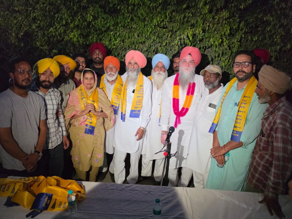 ਟਕਸਾਲੀ ਕਾਂਗਰਸੀ ਆਗੂ ਗੁਰਸੇਵਕ ਸਿੰਘ ਸਾਬਕਾ ਐਮ.ਸੀ. ਸੈਂਕੜੇ ਸਾਥੀਆਂ ਸਮੇਤ ‘ਆਪ’ ’ਚ ਸ਼ਾਮਲ