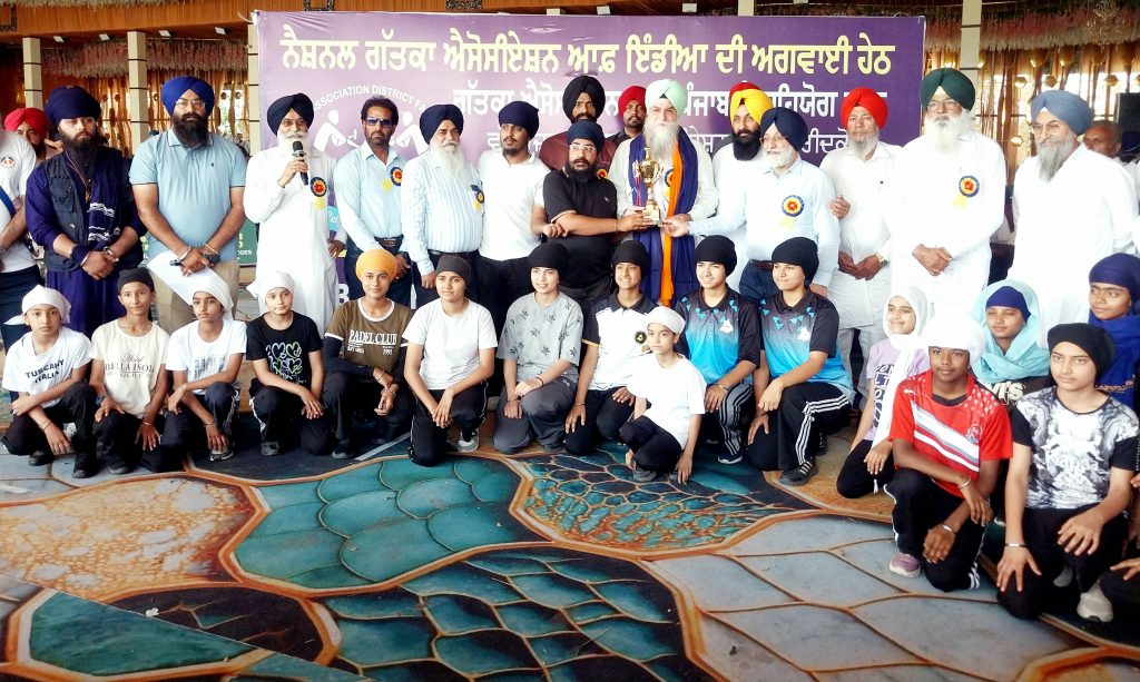 12ਵੀਂ ਪੰਜਾਬ ਰਾਜ ਗੱਤਕਾ ਚੈਂਪੀਅਨਸ਼ਿਪ ’ਚ ਰੂਪਨਗਰ ਦੀਆਂ ਲੜਕੀਆਂ ਨੇ ਓਵਰਆਲ ਚੈਂਪੀਅਨਸ਼ਿਪ ਜਿੱਤੀ