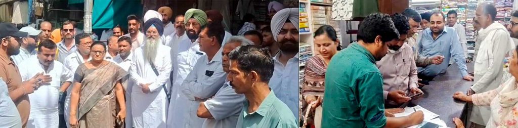 ਕਾਂਗਰਸੀ ਉਮੀਦਵਾਰ ਬੰਟੀ ਗਰੋਵਰ ਦੀ ਦੁਕਾਨ ’ਤੇ ਜੀ.ਐਸ.ਟੀ. ਵਿਭਾਗ ਦੀ ਛਾਪੇਮਾਰੀ