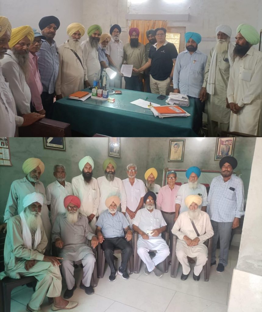 ਪੰਜਾਬ ਪੈਨਸ਼ਨਰਜ਼ ਯੂਨੀਅਨ ਸਬੰਧਤ ਏਟਕ ਵੱਲੋਂ ਜਨਰਲ ਮੈਨੇਜਰ ਪੰਜਾਬ ਰੋਡਵੇਜ਼ ਦੇ ਨਾਂਅ ਦਿੱਤਾ ਮੰਗ ਪੱਤਰ