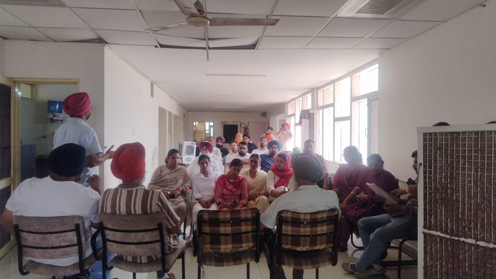 ਪੰਜਾਬ ਮੰਡੀ ਬੋਰਡ ਫੀਲਡ ਇੰਪਲਾਈਜ ਯੂਨੀਅਨ ਫਰੀਦਕੋਟ ਦਾ ਚੋਣ ਇਜਲਾਸ, ਮਨਪ੍ਰੀਤ ਸਿੰਘ ਹੈਪੀ ਬਣੇ ਜ਼ਿਲ੍ਹਾ ਪ੍ਰਧਾਨ