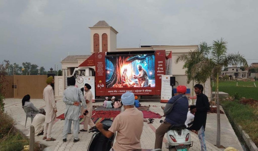 ਲੁਧਿਆਣਾ ਜ਼ਿਲ੍ਹੇ ਦੇ ਪਿੰਡ ਰਾਣਵਾਂ, ਭੱਟੀਆ ਅਤੇ ਅੱਬੂਪੁਰਾ ਵਿੱਚ ਸ੍ਰੀ ਗੁਰੂ ਰਵਿਦਾਸ ਜੀ ਦੇ ਜੀਵਨ ‘ਤੇ ਵਿਸ਼ੇਸ਼ ਡਾਕੂਮੈਂਟਰੀ ਦਿਖਾਈ ਗਈ
