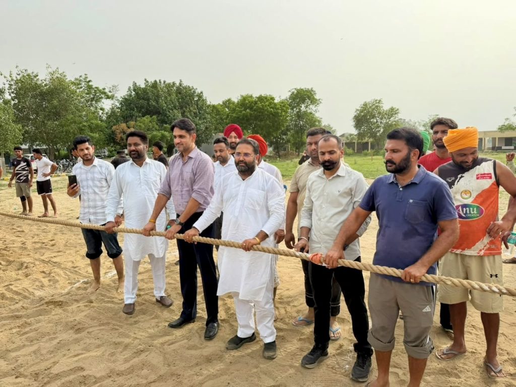 ਰੰਗਲਾ ਪੰਜਾਬ-ਮਿਸ਼ਨ 2027 ਤਹਿਤ ਫਰੀਦਕੋਟ ਵਿੱਚ ਰੱਸਾਕਸੀ ਮੁਕਾਬਲਿਆਂ ਦੀ ਸ਼ਾਨਦਾਰ ਸ਼ੁਰੂਆਤ : ਅਰਸ਼ ਸੱਚਰ
