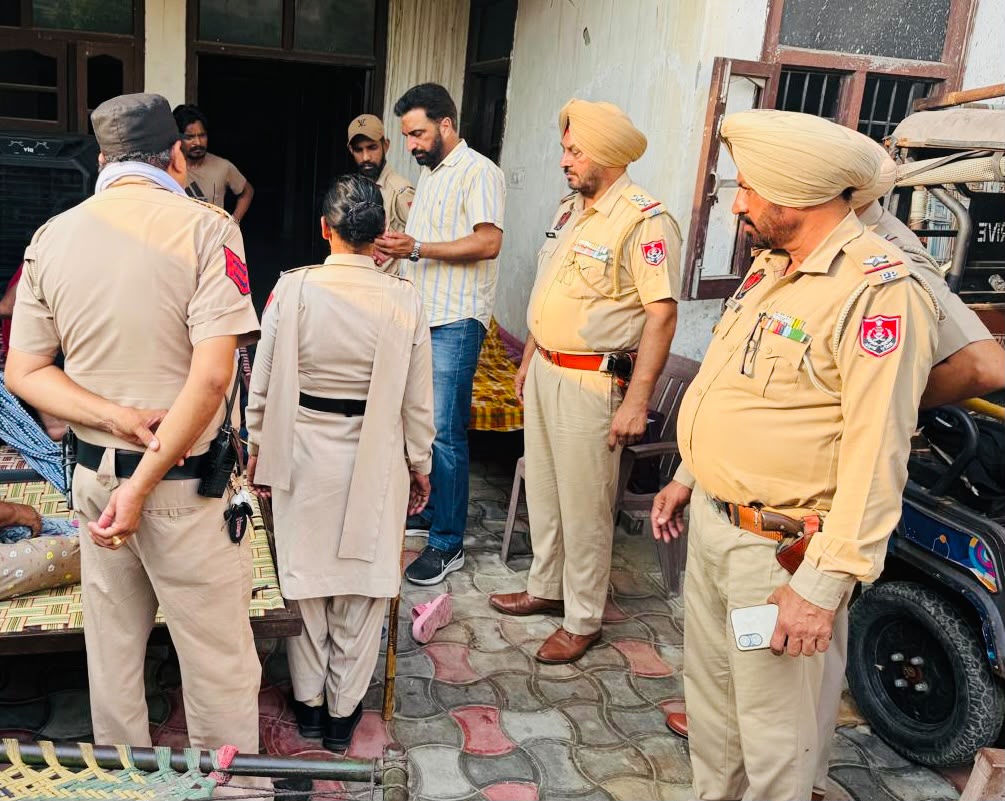 ਫਰੀਦਕੋਟ ਪੁਲਿਸ ਨੇ ਤੜਕਸਾਰ ਜਿਲ੍ਹੇ ਅੰਦਰ ਵੱਡੇ ਪੱਧਰ ’ਤੇ ਚਲਾਇਆ ‘ਸਰਚ ਆਪ੍ਰੇਸ਼ਨ’