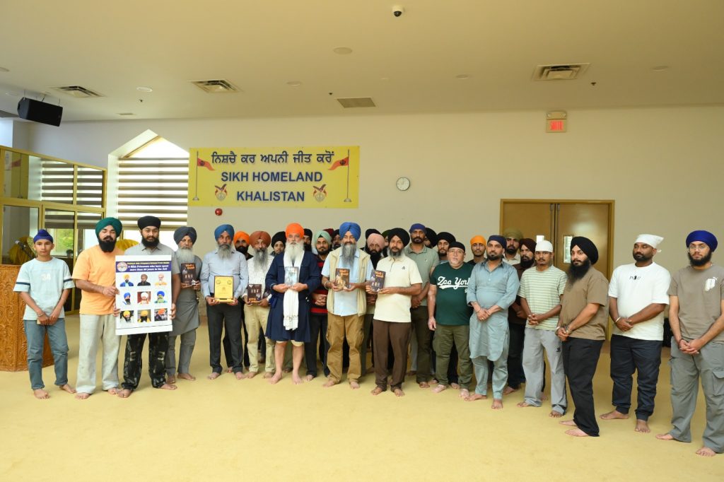 ਗੁਰਦੁਆਰਾ ਗੁਰੂ ਨਾਨਕ ਦਰਬਾਰ, ਮੌਂਟਰੀਅਲ (ਕੈਨੇਡਾ) ਵਿਖੇ ਭਾਈ ਲਵਸ਼ਿੰਦਰ ਸਿੰਘ ਡੱਲੇਵਾਲ ਦੀ ਪੁਸਤਕ “ਸਿੱਦਕੀ ਤੇ ਸੰਘਰਸ਼ੀ” ਹੋਈ ਰਿਲੀਜ਼