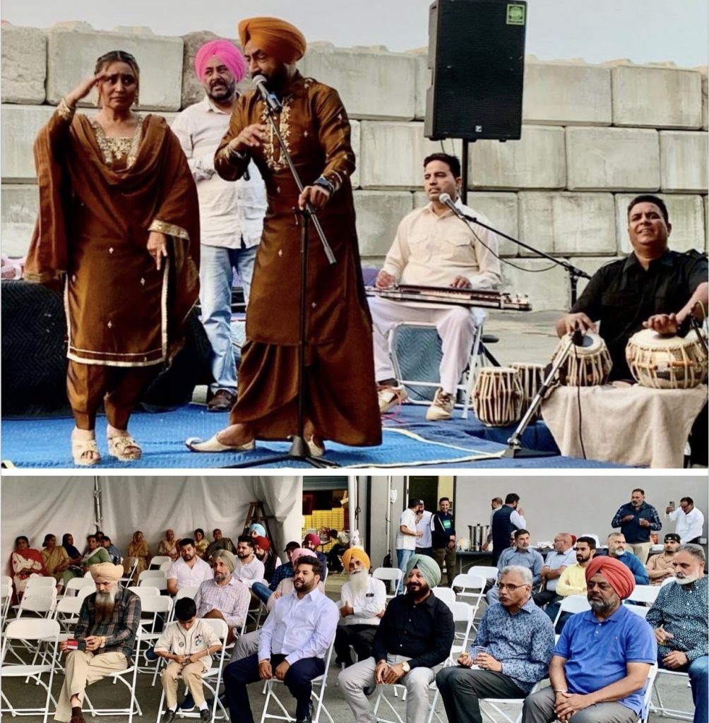 ਖੋਸਾ ਫਾਰਮ ਸਰੀ ਵਿਖੇ ਹਰਿੰਦਰ ਸੰਧੂ ਤੇ ਅਮਨ ਧਾਲੀਵਾਲ ਨੇ ਬੰਨ੍ਹਿਆ ਸੁਰਾਂ ਦਾ ਰੰਗ