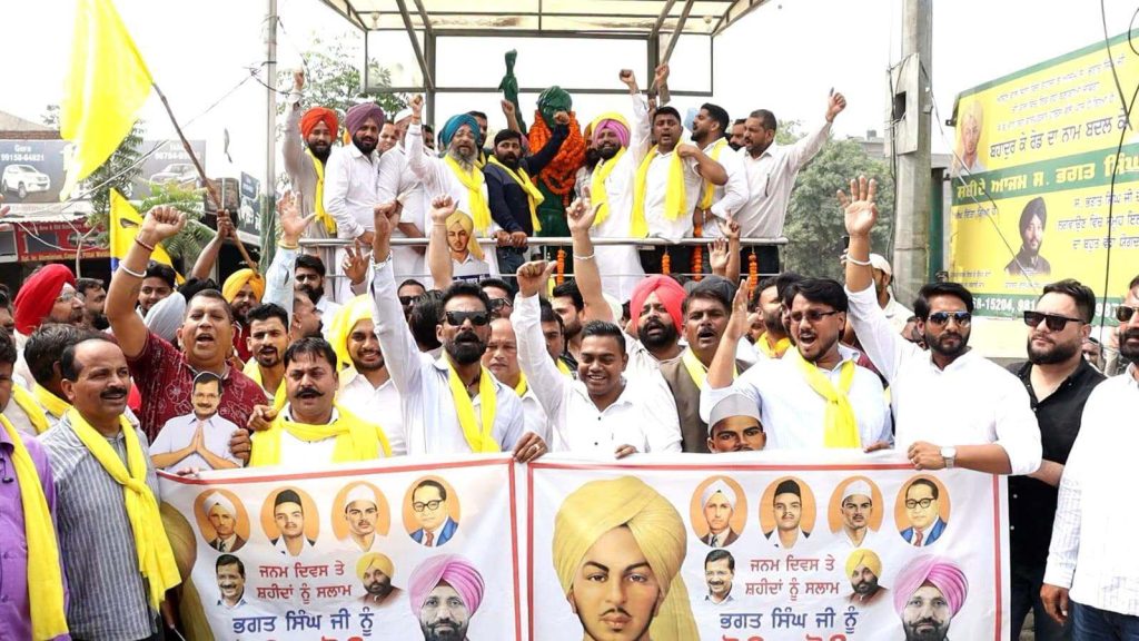 ਸ਼ਹੀਦ-ਏ-ਆਜ਼ਮ ਸਰਦਾਰ ਭਗਤ ਸਿੰਘ ਦੇ ਜਨਮ ਦਿਵਸ ਮੌਕੇ ਵਿਧਾਇਕ ਗਰੇਵਾਲ ਵੱਲੋਂ ਸ਼ਹੀਦਾਂ ਨੂੰ ਨਮਨ
