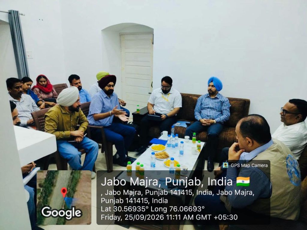 ਸੰਯੁਕਤ ਰਾਸ਼ਟਰ ਦੇ ਖੁਰਾਕ ਅਤੇ ਖੇਤੀਬਾੜੀ ਸੰਗਠਨ (ਐਫ.ਏ.ਓ) ਨੇ ਲੁਧਿਆਣਾ ਵਿੱਚ ਐਮ.ਸੀ.ਏ.ਡੀ ਪ੍ਰੋਜੈਕਟ ਦਾ ਦੌਰਾ ਕੀਤਾ