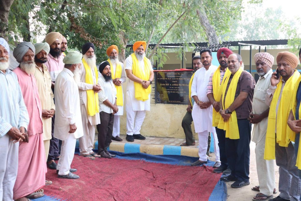ਵਿਧਾਇਕ ਗਿਆਸਪੁਰਾ ਨੇ ਪਿੰਡ ਗੁਰਦਿੱਤਪੁਰਾ ਵਿਖੇ ਐਸ.ਸੀ. ਧਰਮਸ਼ਾਲਾ ਵਿੱਚ 10 ਲੱਖ ਰੁਪਏ ਦੀ ਲਾਗਤ ਨਾਲ ਲਗਾਈਆਂ ਗਈਆਂ ਇੰਟਰਲਾਕ ਟਾਈਲਾਂ ਦੇ ਵਿਕਾਸ ਕਾਰਜ ਦਾ ਕੀਤਾ ਉਦਘਾਟਨ