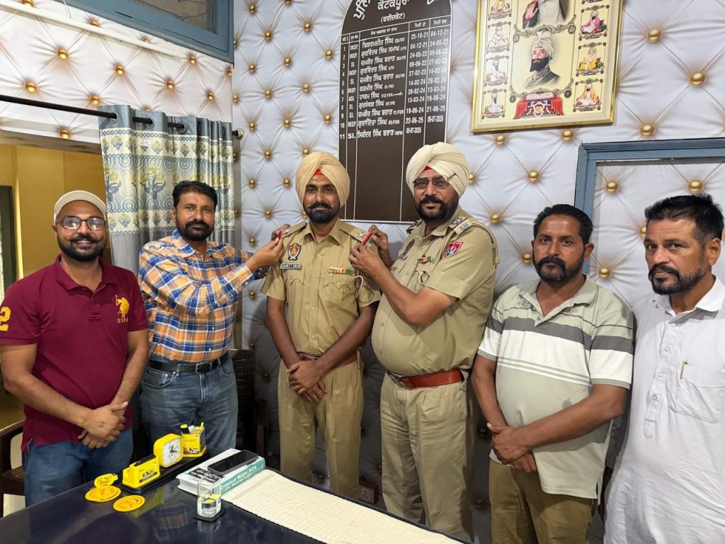 ਰਾਸ਼ਟਰੀ ਵਾਲੀਬਾਲ ਖਿਡਾਰੀ ਜਗਮੀਤ ਸਿੰਘ ਪੰਜਾਬ ਪੁਲਿਸ ਵਿੱਚ ਬਤੌਰ ਏ.ਐਸ.ਆਈ.ਹੋਏ ਪਦਉੱਨਤ