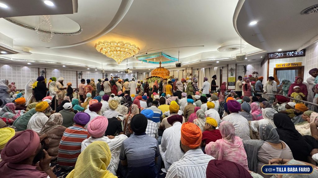 ਆਗਮਨ-ਪੁਰਬ ਦੇ ਤੀਜੇ ਦਿਨ ਟਿੱਲਾ ਬਾਬਾ ਫ਼ਰੀਦ ਜੀ ਵਿਖੇ ਸ੍ਰੀ ਅਖੰਡ ਪਾਠ ਸਾਹਿਬ ਆਰੰਭ