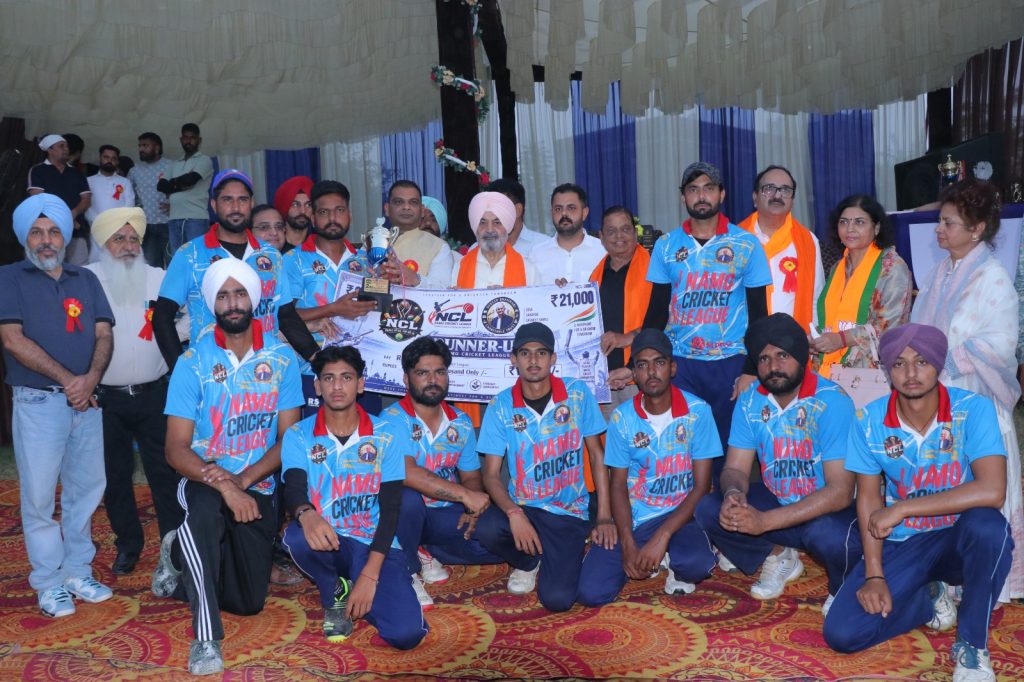 ਨਾਮੋ ਕ੍ਰਿਕਟ ਲੀਗ ਹਰਮਨਪ੍ਰੀਤ ਦੀ ਤੂਫ਼ਾਨੀ ਬੱਲੇਬਾਜ਼ੀ ਨੇ ਮੋਗਾ ਦੀ ਝੋਲੀ ਪਾਈ ਜਿੱਤ