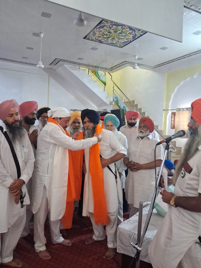 ਮੱਖਣ ਪੱਲਣ ਚੇਅਰਮੈਨ ਪੰਜਾਬ ਸੈਣ ਵੈਲਫੇਅਰ ਬੋਰਡ ਦੀ ਪ੍ਰਧਾਨਗੀ ਹੇਠ ਮੀਟਿੰਗ ਨੇ ਰੈਲੀ ਦਾ ਰੂਪ ਧਾਰਿਆ