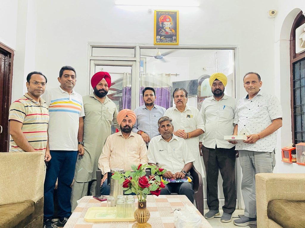 ਸ਼ੇਖ ਫ਼ਰੀਦ ਪ੍ਰਿੰਟ ਐਂਡ ਇਲੈਕਟ੍ਰੋਨਿਕ ਮੀਡੀਆ ਪ੍ਰੈੱਸ ਕਲੱਬ ਫਰੀਦਕੋਟ ਦੀ ਮੀਟਿੰਗ ਅਨੰਦਿਆਣਾ ਗਊਸ਼ਾਲਾ ਫਰੀਦਕੋਟ ਵਿਖੇ ਹੋਈ