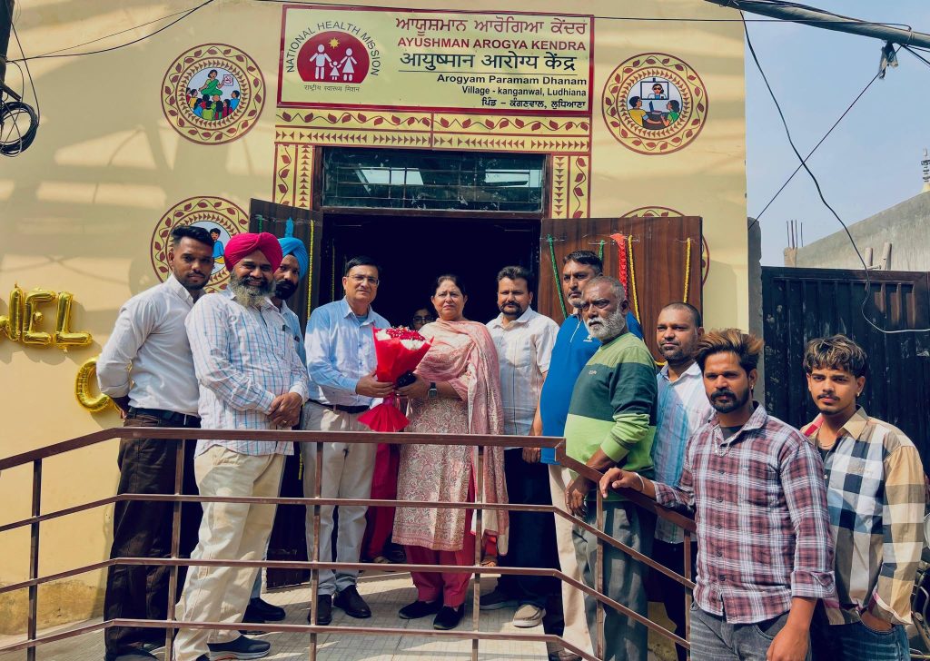 ਵਿਧਾਇਕ ਛੀਨਾ ਵੱਲੋਂ ਵਾਰਡ ਨੰਬਰ 32 ਦੇ ਪਿੰਡ ਕੰਗਣਵਾਲ ‘ਚ ਨਵੇਂ ਮੁਹੱਲਾ ਕਲੀਨਿਕ ਦਾ ਉਦਘਾਟਨ