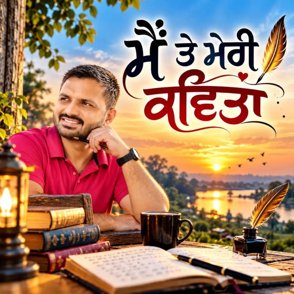 ਮੈਂ ਤੇ ਮੇਰੀ ਕਵਿਤਾ